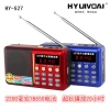 Card radio for the elderly, outdoor speaker, dual card 18650 battery amplifier details Picture